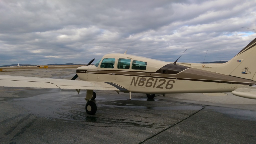 One of Maine Instrument Flight's Beechcraft Sundowners.