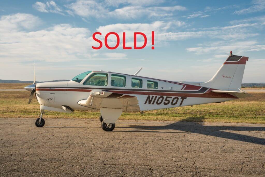 1976 Beechcraft Bonanza.