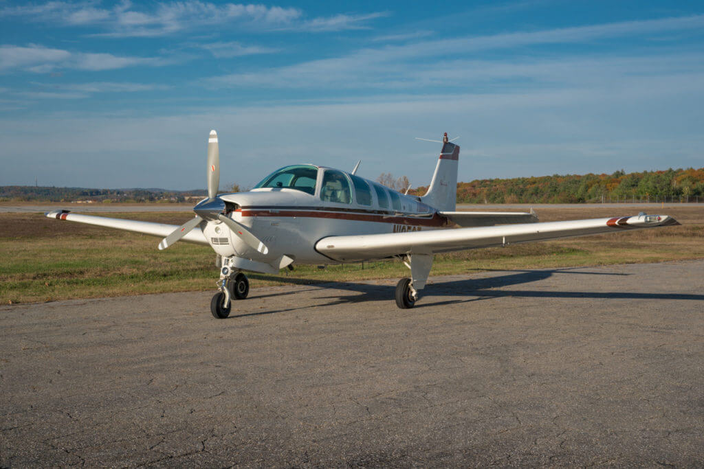 1976 Beechcraft Bonanza.