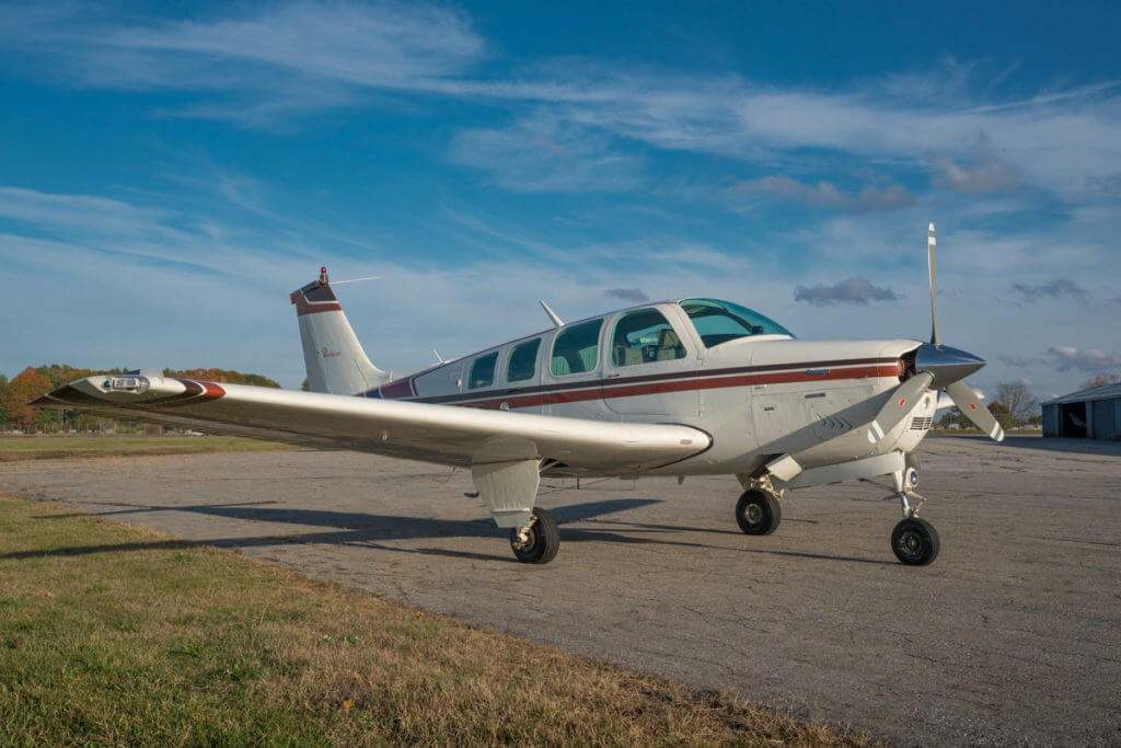 1976 Beechcraft Bonanza.