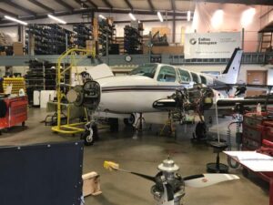 Maine Instrument Flight's aircraft service center.