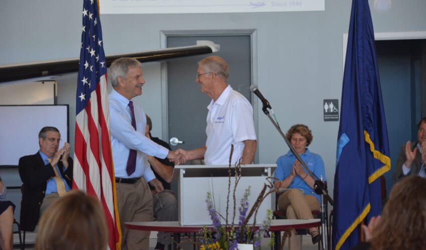 Speeches and awards at the 70th anniversary celebration.