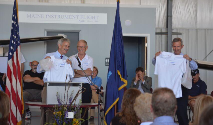 Speeches and awards at the 70th anniversary celebration.