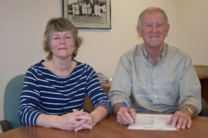 Shirley Whitney and William H. Perry, owners of Maine Instrument Flight.