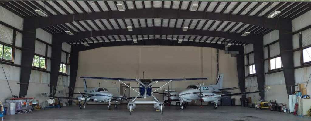 Hangar Space at Maine Instrument Flight.