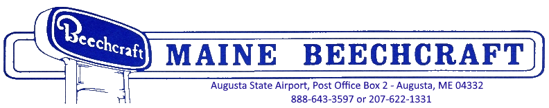 Maine Beechcraft logo.