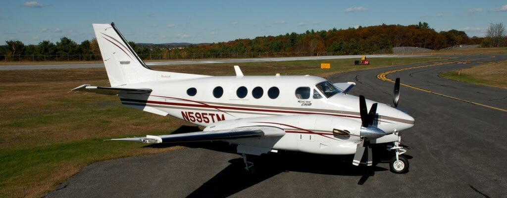 Beechcraft King Air C90A.